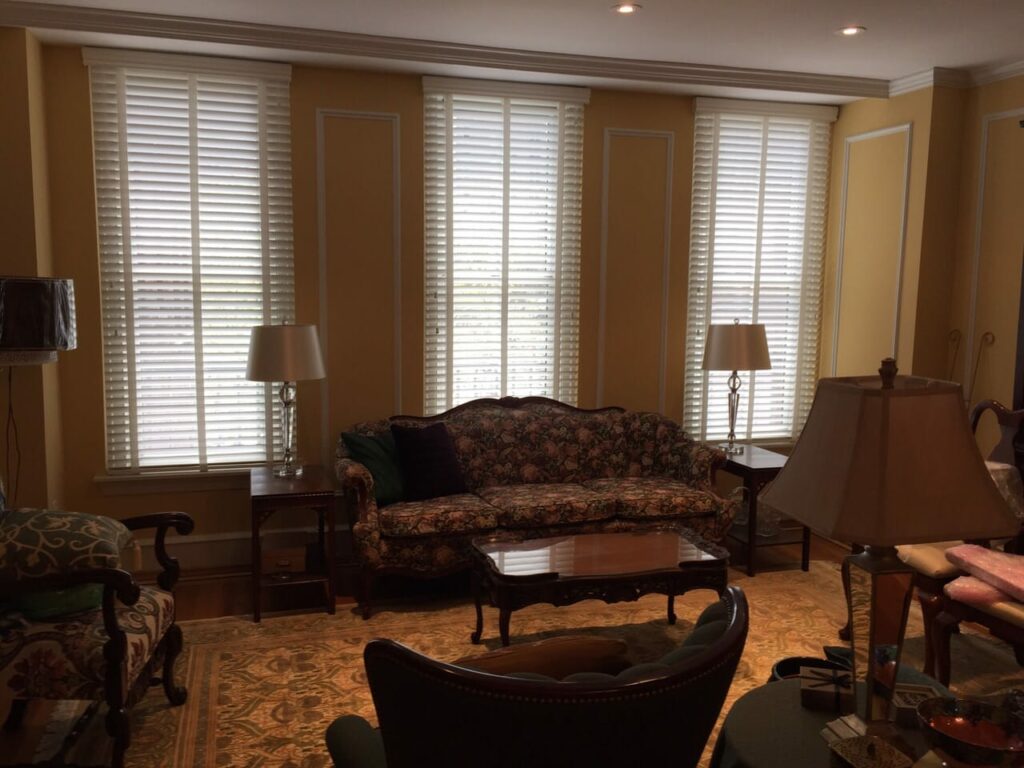 motorized blinds for tall windows
