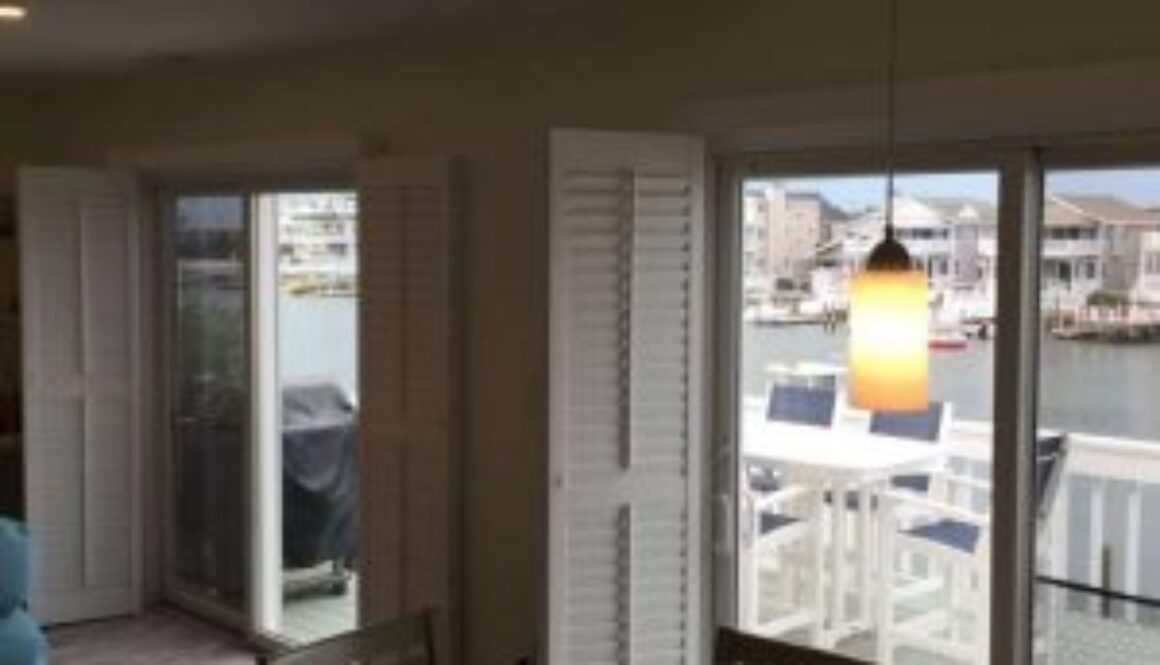 shutters in kitchen windows